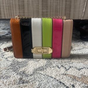 Aldo Multicolor Striped Women's Crossbody Bag